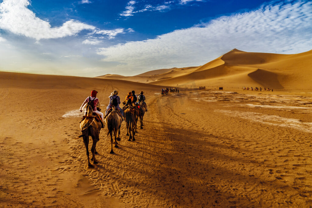 desert in Xinjiang